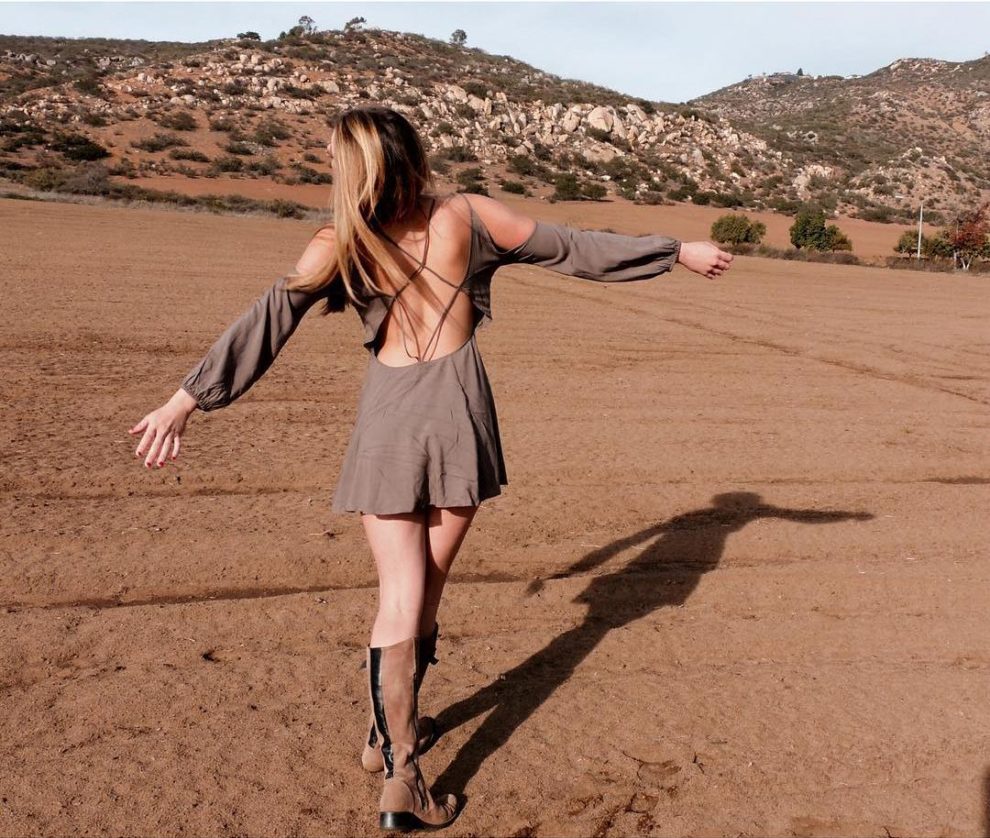 Dancing in the desert