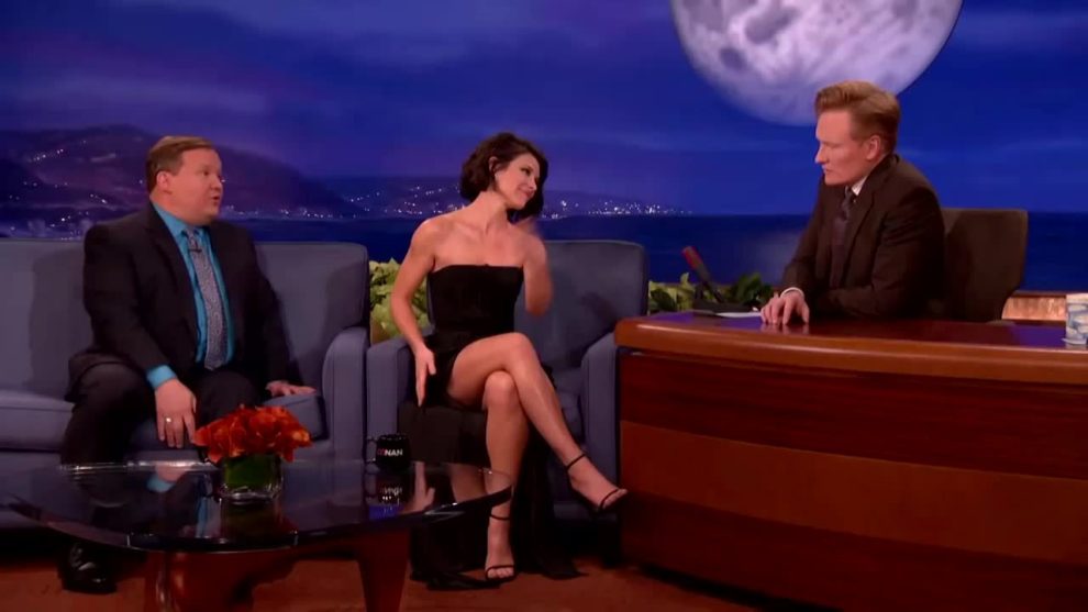 Evangeline Lilly on Conan