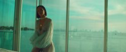 Rihanna's plots in "Needed Me" music video