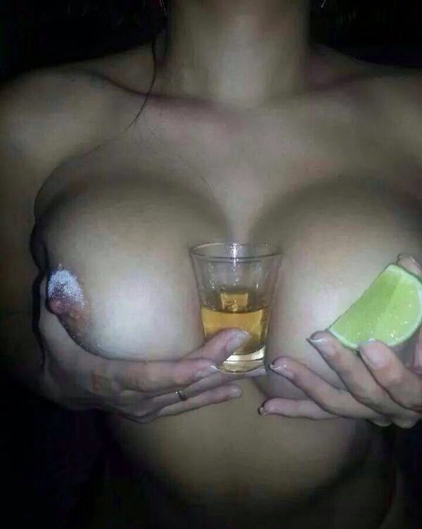 Tequila shot...