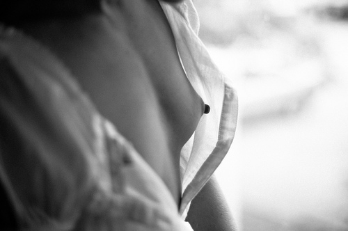 B/W tiny tits