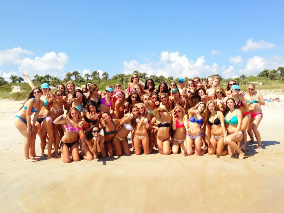 Spring break group