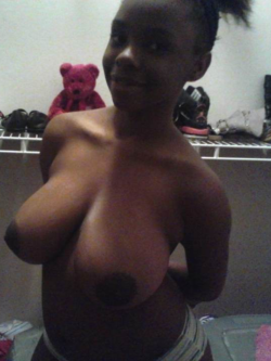 Big tittied black girl