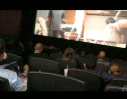 [GIF]Giving head at the movie theater