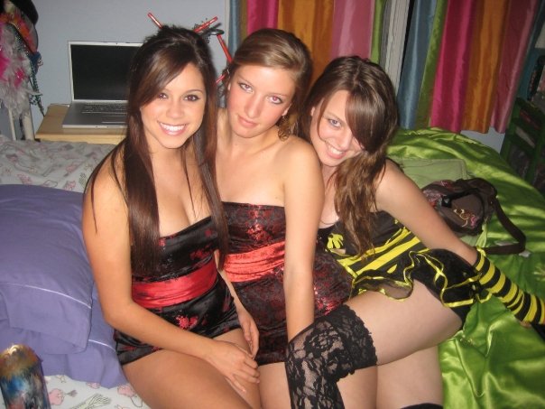 College Halloween Porn