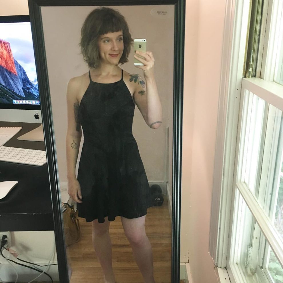 I have a new cute dress!