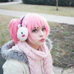 Cute cosplay girl