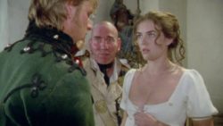 Had to freeze frame Elizabeth Hurley's plot in Sharpe