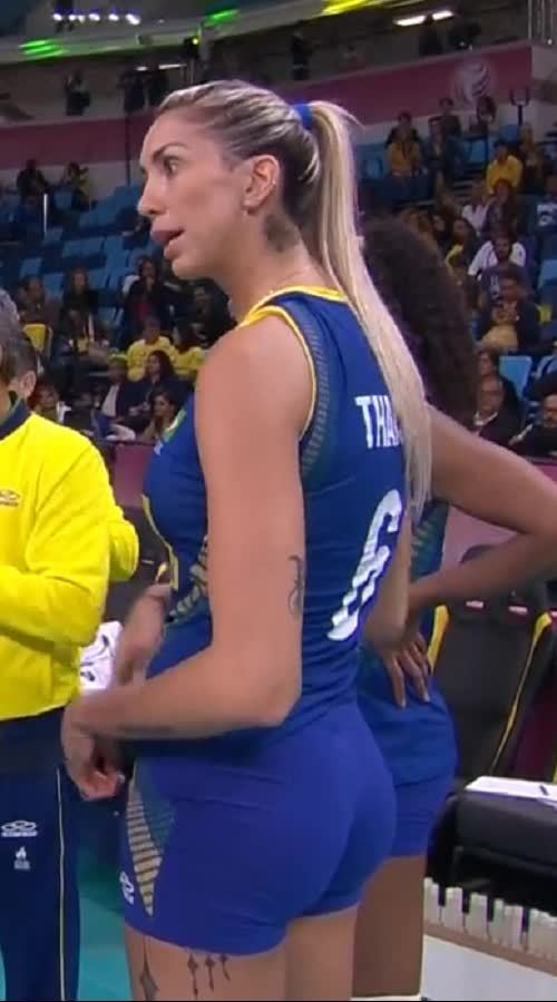 Thaisa Daher Menezes [1.96 m / 6 ft 5 in - Brazilian Professional Volleyball Player]