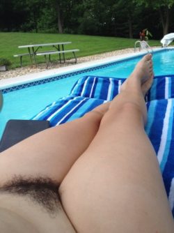 Poolside...