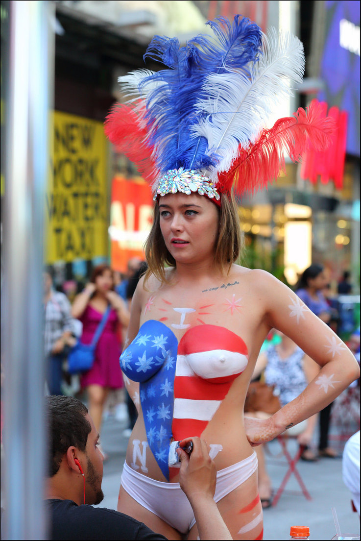 Red White & Boobs