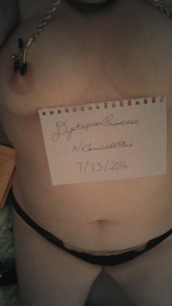 [Verification] with my nipple clamps ;)