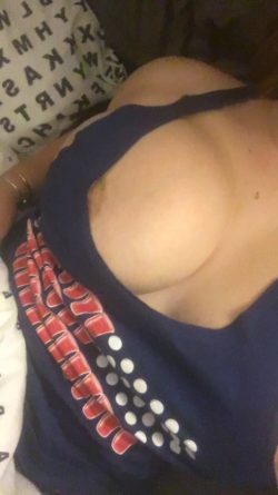 this titty just loves peaking