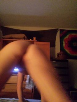 Bending over for my cock