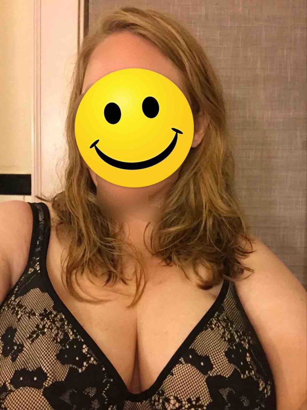 Big Boobs with Smiley Face