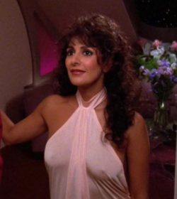 Marina Sirtis had great character development and a creative plot in Star Trek: The Next Generation