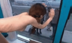 Getting fucked against a window [Gif]