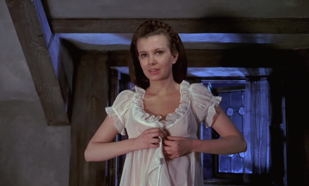 How to deal with unexpected vampire plot - Madeleine Collinson in "Twins of Evil"