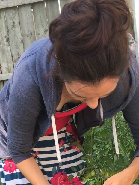 Wife Gardening