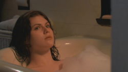 Alexandra Daddario in bath tub
