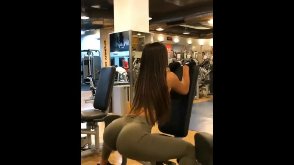 Just a normal day at the gym