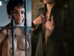 Rosabell Laurenti Sellers and Nathalie Emmanuel (Game of Thrones)