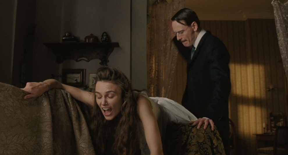 Keira Knightley with a little light S&M plot in A Dangerous Method (2011)