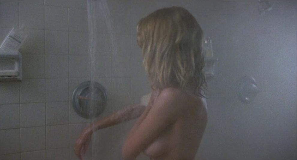 Leslie Huntly shower plot in Back to School (1986)