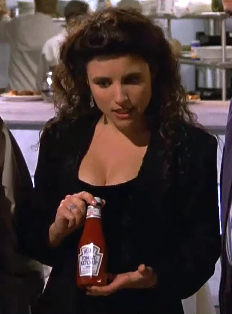 Julia Louis-Dreyfus: Ketchup Plot from Seinfeld.