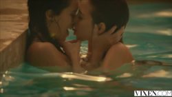 Vixen | Riley Reid & Megan & Megan Rain fuck neighbour in a threesome