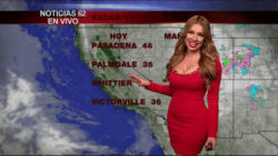 Weather Girl Janice Villagran Giving Us some Firm