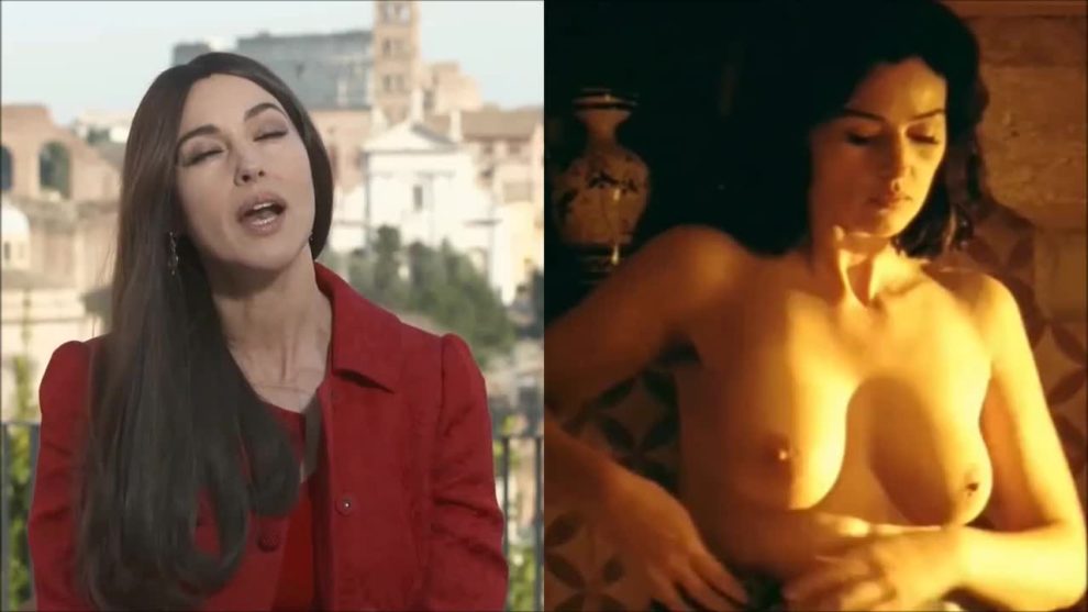 Monica Bellucci - Clothed vs Unclothed