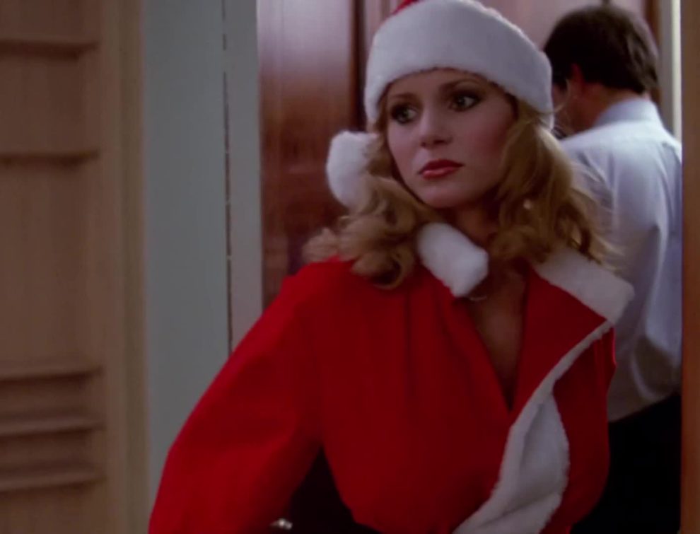 Kimberly McArthur sexy santa plot from Young Doctors in Love (1982)