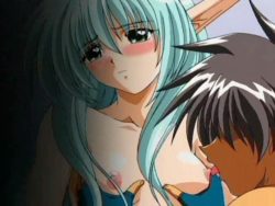 Erotic anime temptress getting adult baby cooze frigged by her bf