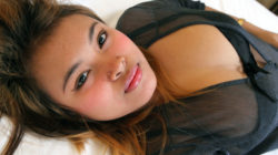 Large big-boobed Thai hottie deals with foreign manhood