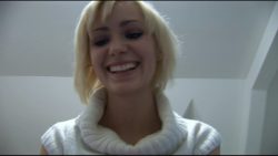 Blond Woman Picked up and Fucked at HomeParty
